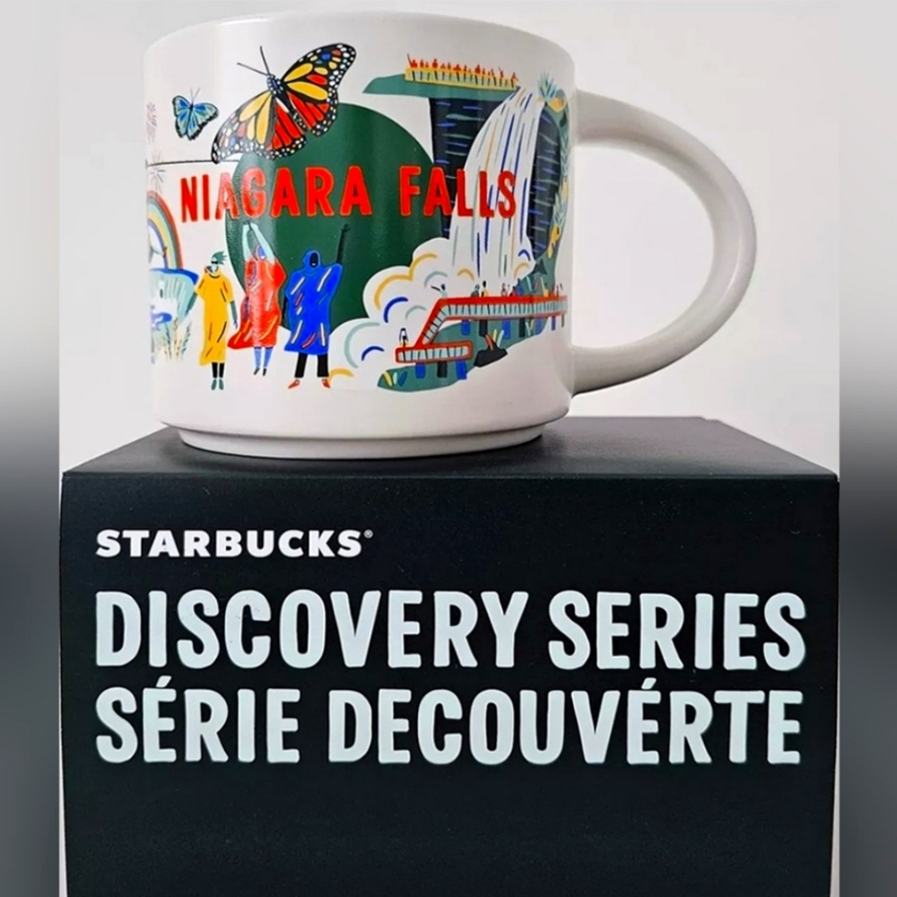 Starbucks NIAGARA FALLS Discovery Series Coffee Tea Mug New